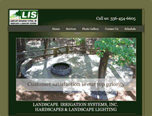 Tablet Screenshot of lislandscape.com